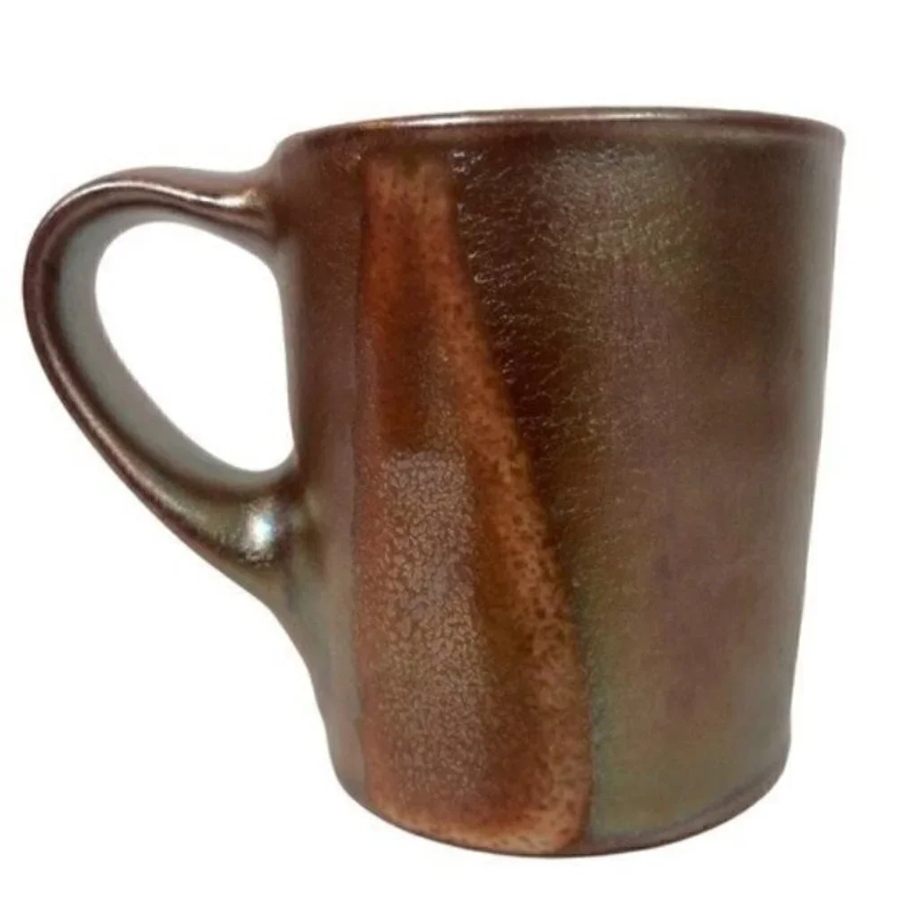 Studio Art Coffee Mug by Bruce Gholson of Bulldog Pottery Seagrove NC 12 ounces - Picture 2 of 13